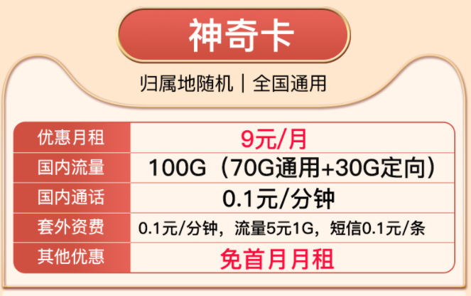 想換手機卡的朋友看這里 月租低至0元包100G全國流量+首免優(yōu)惠多多速來！